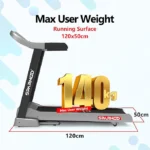 Sparnod Fitness, AC Motorised Treadmill, STC-4350 - Image 7