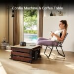 Kingsmith WR3L Foldable Water Rowing Machine - Red Oak - Image 7