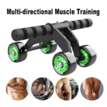 MF 4-Wheel Abdominal Exercise Roller - Image 9
