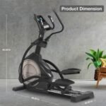 Sparnod Fitness SET-440 Semi-Commercial Elliptical Cross Trainer – Cardio Machine - Image 8