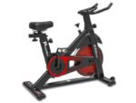 PowerMax Fitness BS-151 Exercise Bike with 10kg flywheel, LCD display & Friction Braking System