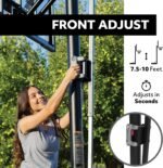 Lifetime 90061 52" Shatterproof Backboard, Portable Basketball System - Image 3