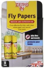 Stv Fly Paper 8 Pieces Pack, Yellow