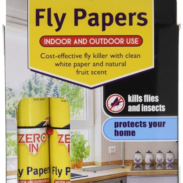 Stv Fly Paper 8 Pieces Pack, Yellow