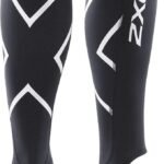 2Xu, Stirrup Compression Calf Guard X Large, Ua1986, Black/Black