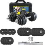 Sparnod Fitness Dumbbell Set With Case, SD-30