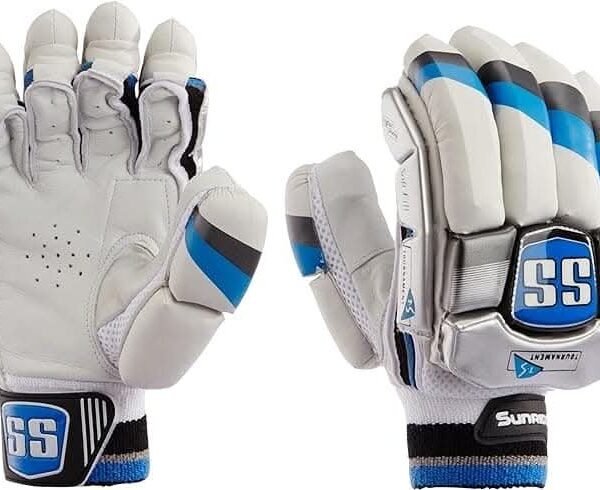 S.S, Tournament Right Handed Batting Gloves, Men'S (Black/White)