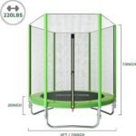 Ta Sport, 6Ft Mini Trampoline For Kids - Image 2