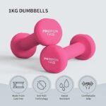 Ta Sports, Proiron Neoprene Dumbbells Weights Exercise & Fitness Dumbbells - Image 12