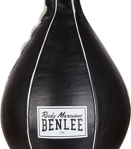 Benlee, Leather Speedball Mack Medium, Black/White