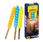Zero In Table Top Citronella Flares - 3 Pack