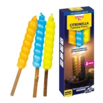 Zero In Table Top Citronella Flares - 3 Pack