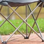 Coleman Chair, With Side Table, Aluminum - Image 6