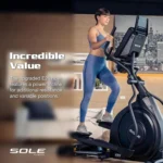 Sole Fitness E25 Elliptical Trainer – New Model Commercial Cardio Machine - Image 12