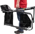 GCI Outdoor XL Freestyle Rocker with Side Table, Black - Image 4