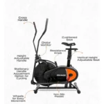 Sparnod Fitness Elliptical Cross Trainer Cycle, SOB-1000 - Image 10