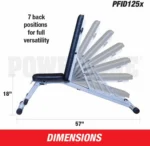 Body-Solid PFID125X Powerline Multi-Bench – Folding Bench UAE - Image 4
