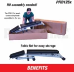 Body-Solid PFID125X Powerline Multi-Bench – Folding Bench UAE - Image 5