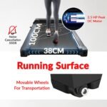 Sparnod Fitness, Walking Pad Treadmill for Home/Office, STH-3004 - Image 5