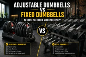 Adjustable Dumbbells vs Fixed Dumbbells Which Should You Choose