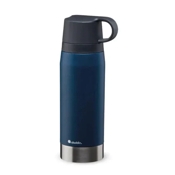 Aladdin CityPark Thermavac Twin Cup Bottle, 1.1L, Deep Navy