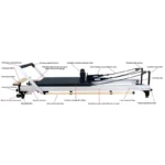 Align-Pilates C8-Pro Pilates Reformer with Half Cadillac - Image 6