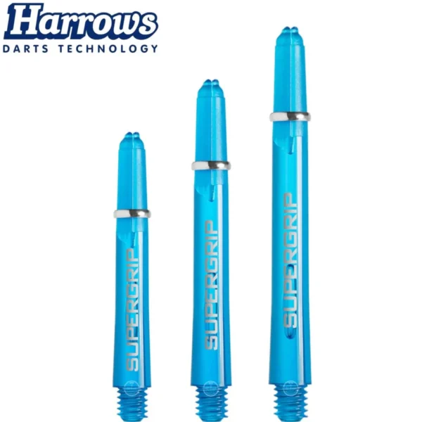 Harrows, Supergrip Nylon Dart Shafts, Blue