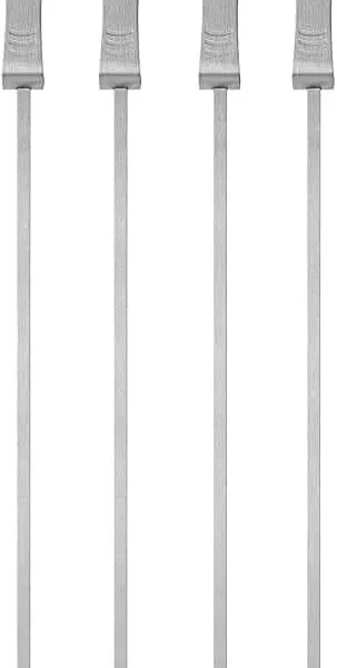 SABORR Saborr Stainless Steel Barbeque Skewers
