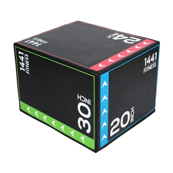 1441 Fitness 3 in 1 Foam Plyometric Box (Plyo box)