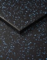 20 MM - 1441 Fitness Heavy Duty Rubber Gym Flooring Speckled Blue -100 x 100 CM | Rubber Flooring - Image 2