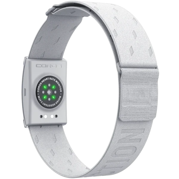 Grey - COROS Heart Rate Monitor, Comfort, Easy to wear, Auto-wear Detection, Advanced Sensor, Precise Data, Bluetooth, 38 Hours Battery Life (Copy)