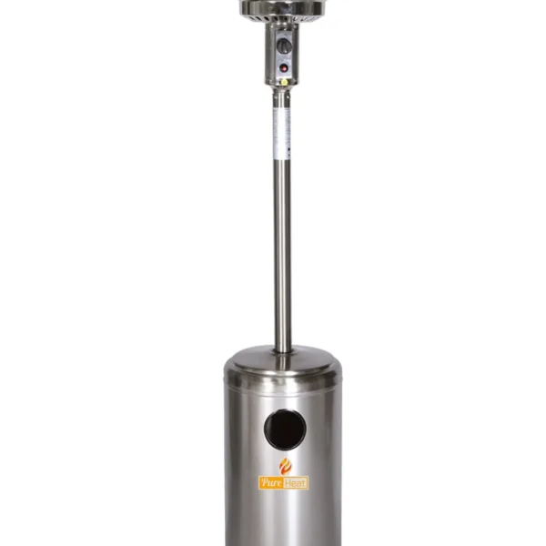 Pure Heat PureHeat Mushroom Style Gas Patio Heater In Stainless Steel