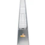 Pure Heat PureHeat Pyramid Style Gas Patio Heater In Stainless Steel