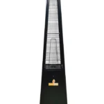 Pure Heat PureHeat Pyramid Style Gas Patio Heater In Black