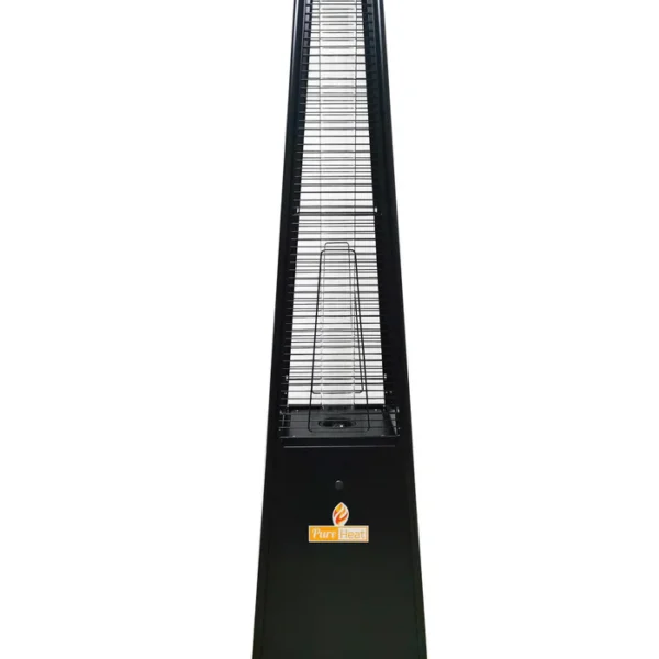 Pure Heat PureHeat Pyramid Style Gas Patio Heater In Black