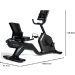 Schwinn, Recumbent Bike 590R, Black - Image 10