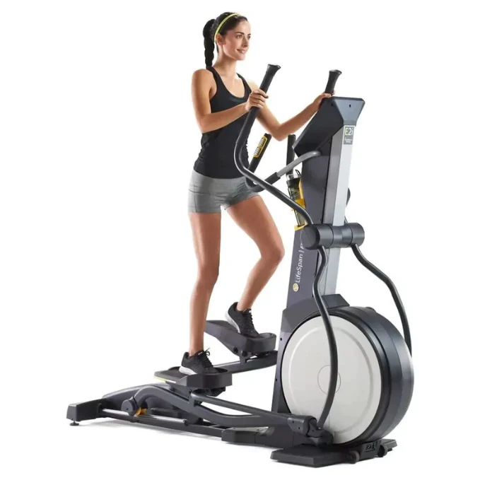 Copy_of_Copy_of_Copy_of_Untitled_91_7fa66db8-54cd-4107-ad99-d1a0d18f4416_1875x.webp Strength Master Lifespan E2I+ Elliptical Bike – Incline, Chest Belt, 220V, 15.5 Kg Flywheel - Image 1
