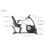 LifeSpan Fitness R5i Self-Generating Light-Commercial Recumbent Bike - Image 7