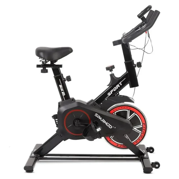 Copy_of_Copy_of_Untitled_2_c64b21a2-b2e2-43d5-a589-4c4ef627d05f_1500x.webp Sparnod Fitness Exercise Bike With 8Kg Flywheel & Hand Pulse, SSB-08 - Image 1