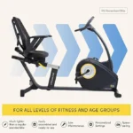 LifeSpan Fitness R5i Self-Generating Light-Commercial Recumbent Bike - Image 4