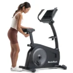 NordicTrack New GX LE Upright Bike | 26-Level Silent Magnetic Resistance | 5" LCD Display & Tablet Shelf | Bluetooth & USB-C Charging | Ergonomic Seat & Foot Pedals | 9kg Flywheel