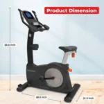Sparnod Fitness Commercial Upright Bike, SUB-540 - Image 3