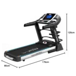 MF Auto Incline Massager Treadmill | PKT-3150-4 - Image 2