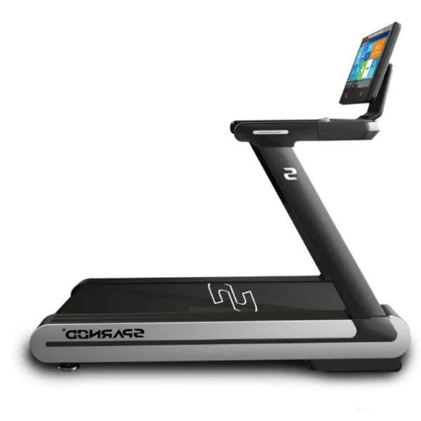 Sparnod Fitness, 5 Hp Continuous AC Motorized Automatic Walking and Running Treadmill, STC-6900