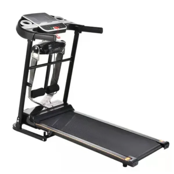 Ta Sport, Foldable Treadmill With Massager 2-00 Hp (Lcd), Black