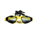 DS Performance Swim Goggles - Black/Yellow - Image 3