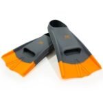 DS Speed Fins Gray/Orange - UK 1-3