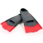 DS Speed Fins Gray/Red - UK 3-5
