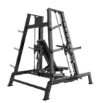 Sparnod Fitness DZ-83 Chest Press / Chest Pusher Machine – Seated Upper Body Exercise Equipment