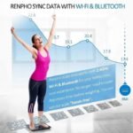 Renpho WiFi Scale for Body Weight, Smart Digital Bluetooth Weight Scale Tracks 13 Metrics, Bathroom Body Fat Scale 13 Health Monitor with Smart App, Elis Aspire - Image 5